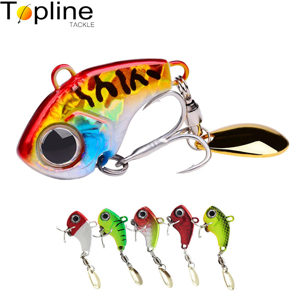 Fishing Lure Spinnerbait - ToplineTackle Tail Spinner Richiamo di Pesca
