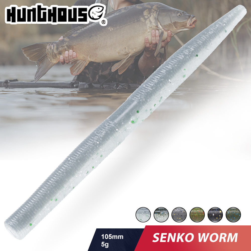 Fishing Lure Soft Plastic - Hunthouse Senko Worm Esche Morbide da