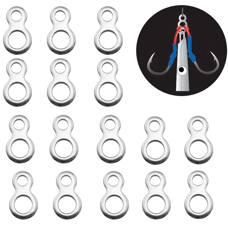 Fishing Lure Jig - 10-50 pz in acciaio inox pesca
