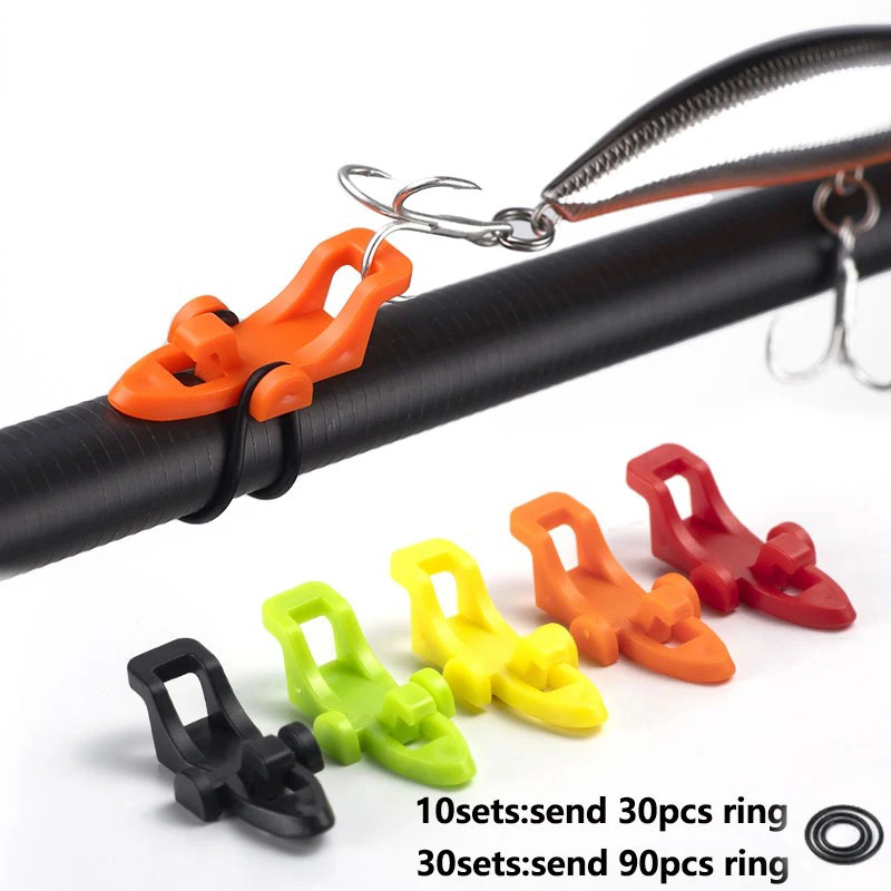 Fishing Lure Jig - 1-10 Pezzi Porta Amo da Pesca,