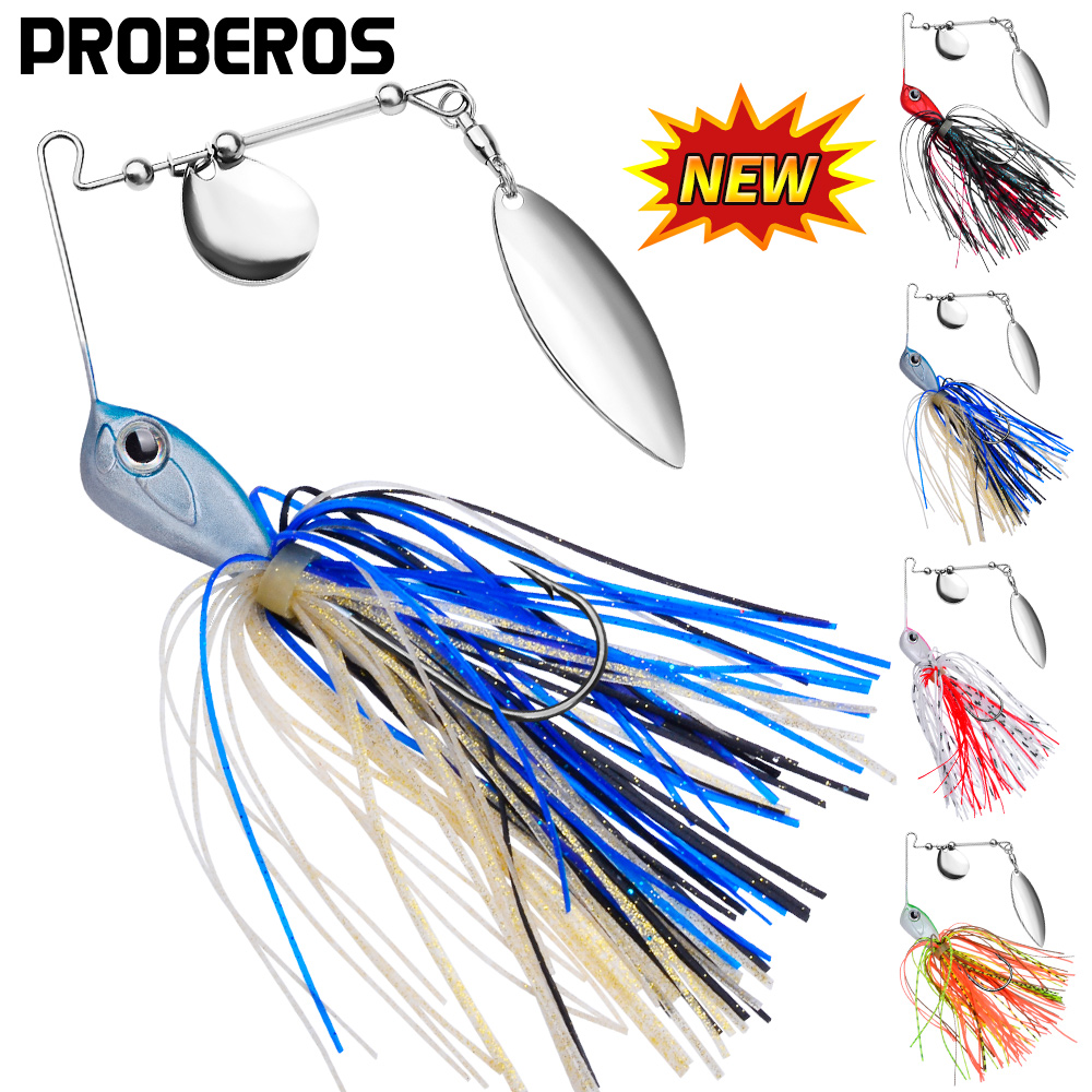 Fishing Lure Blade Bait - Proberos 10/14g Spinnerbait, Chatterbait, Blade Jig,