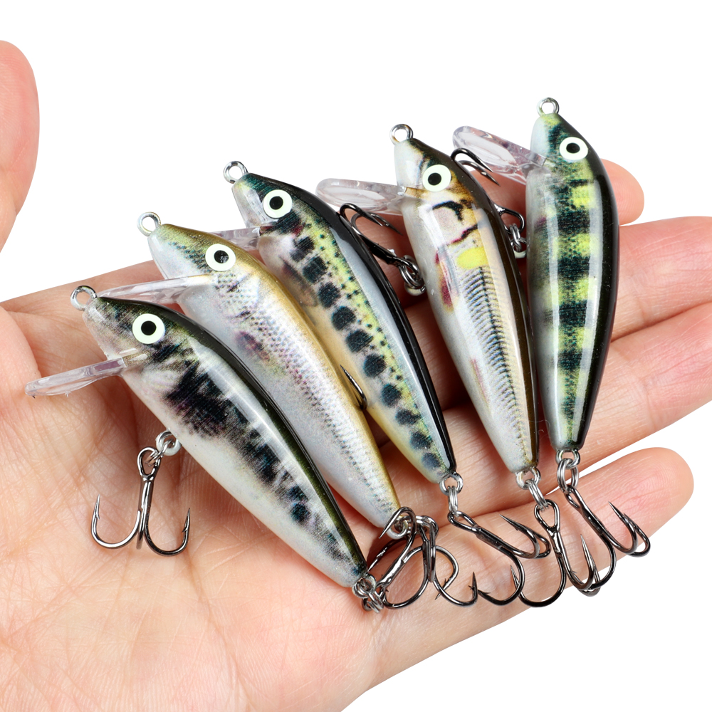 Fishing Lure Jerkbait - 5 centimetri 5g Affondamento Minnow Wobblers