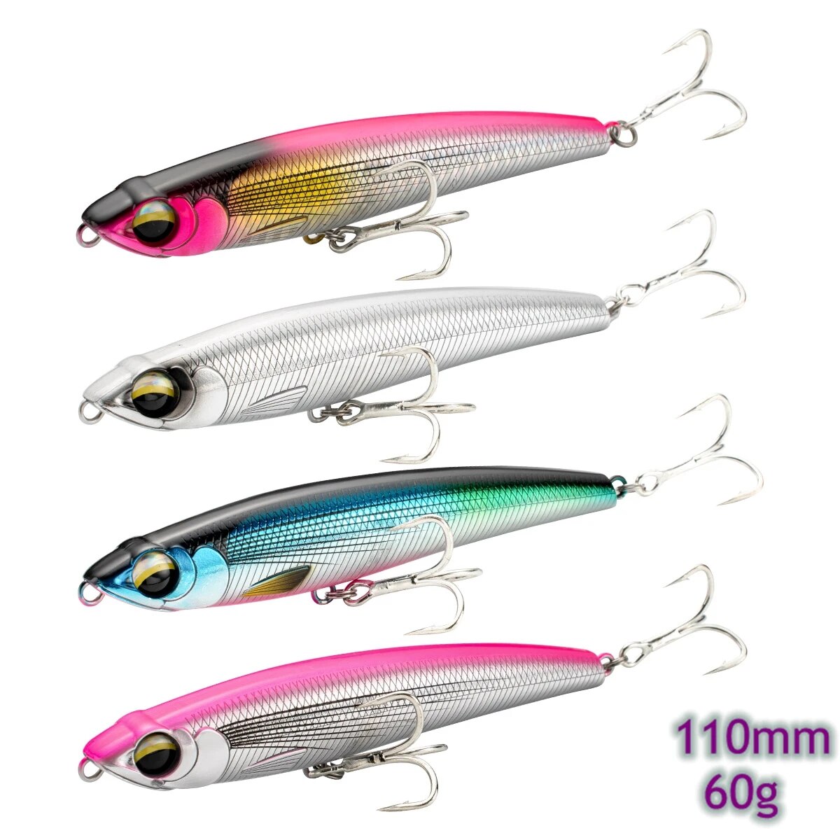Fishing Lure Buzzbait - Matita affondante esche da pesca 110MM