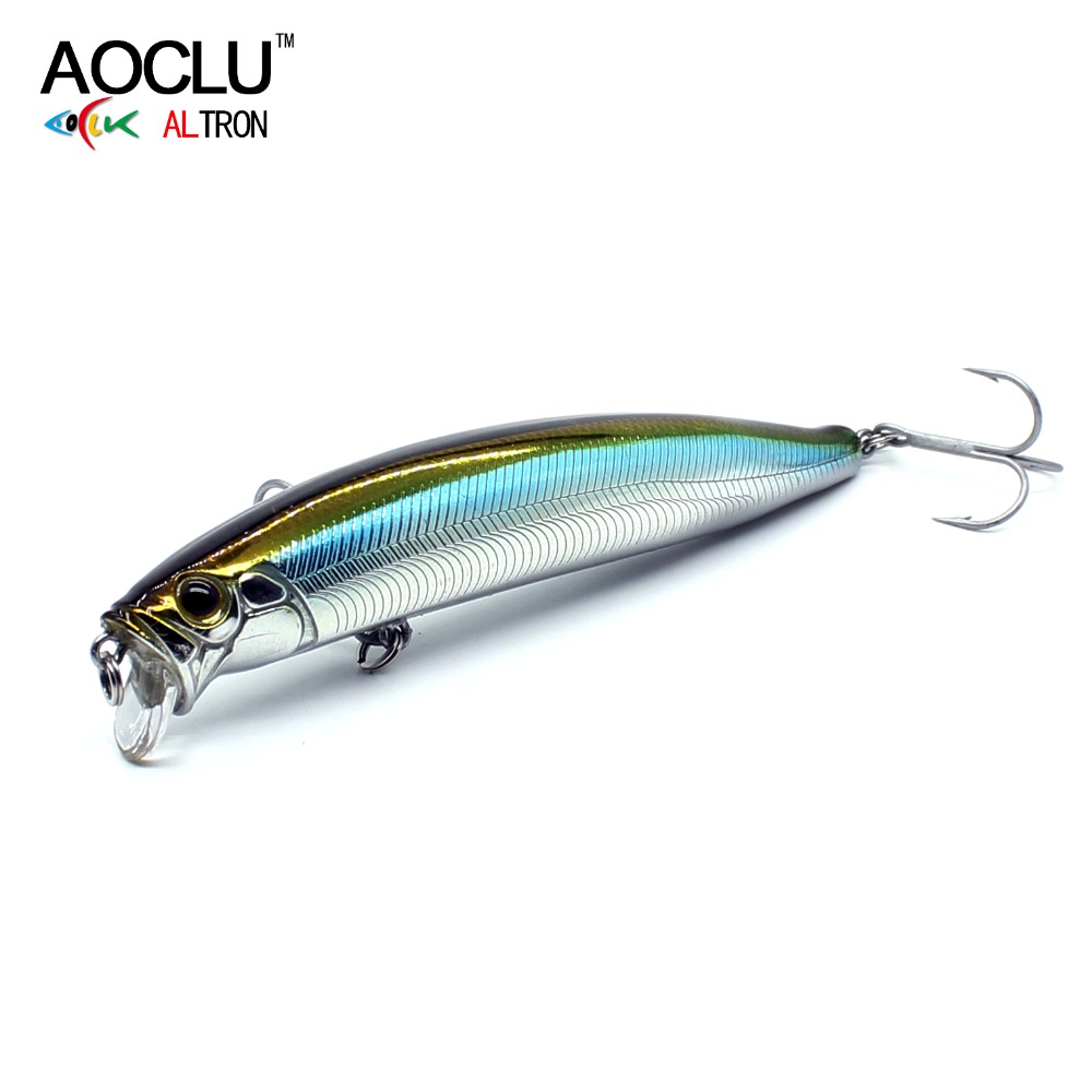 Fishing Lure Jerkbait - AOCLU Seabass Killer Galleggiante Wobbler 105mm