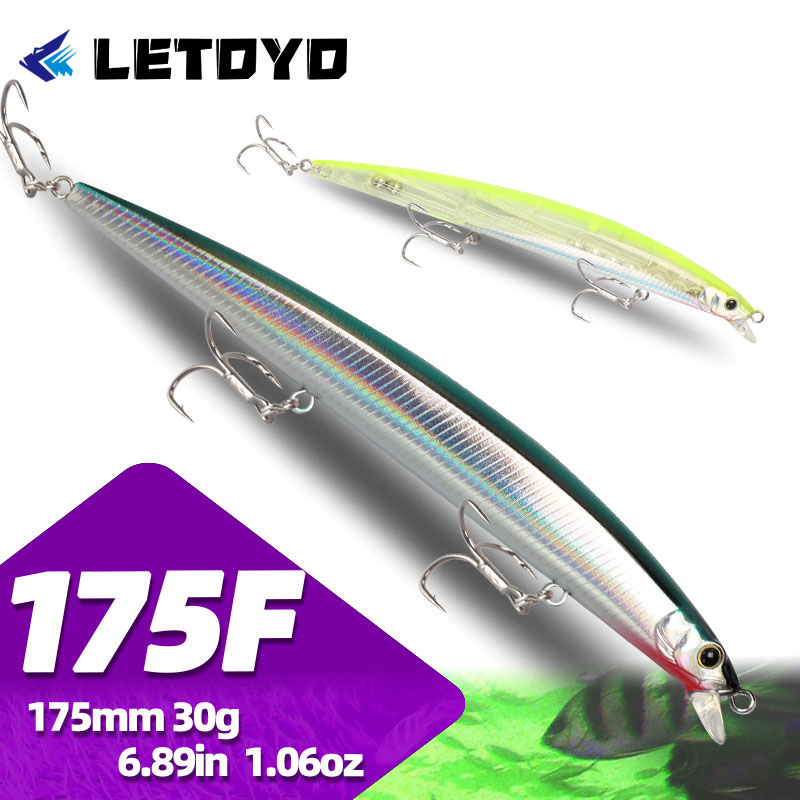 Fishing Lure Jerkbait - LETOYO 175mm 30g Nuova Esche Artificiali