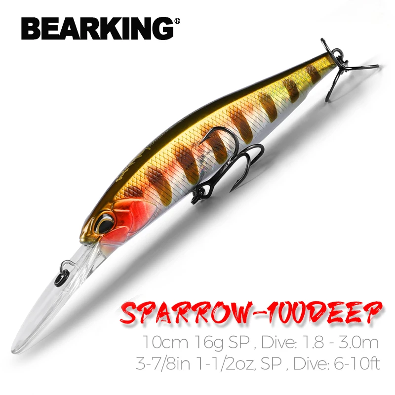 Fishing Lure Jerkbait - BEARKING 10 centimetri 16g Super Magnete