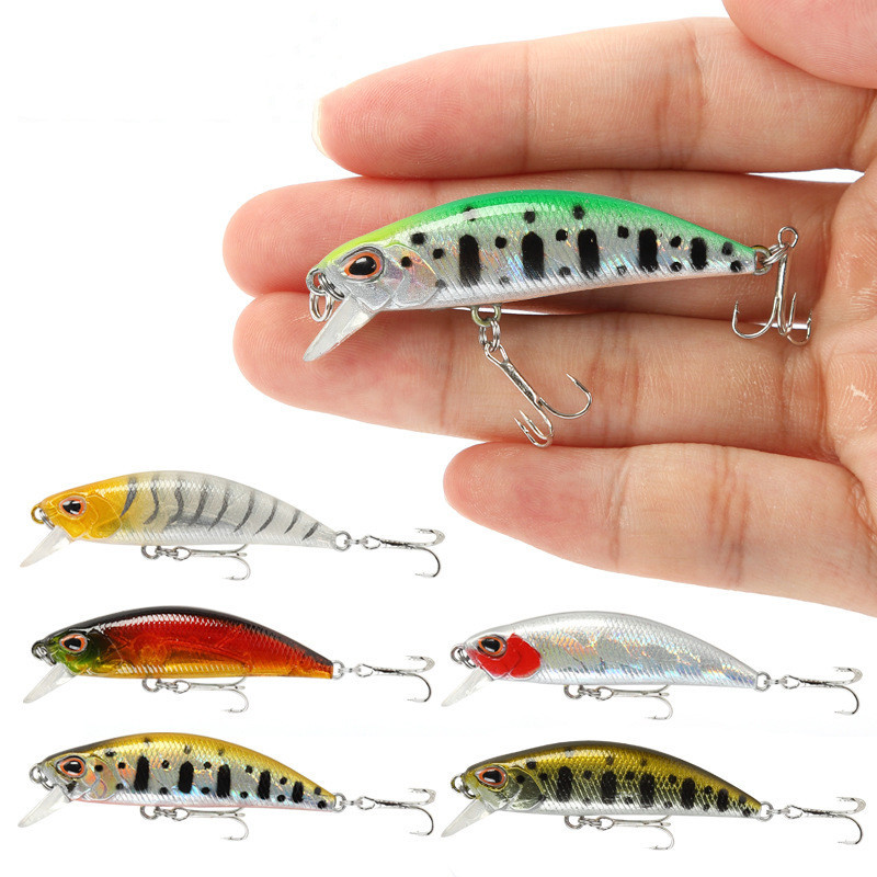 Fishing Lure Jerkbait - Mini Affondamento Minnow Wobblers Esche da
