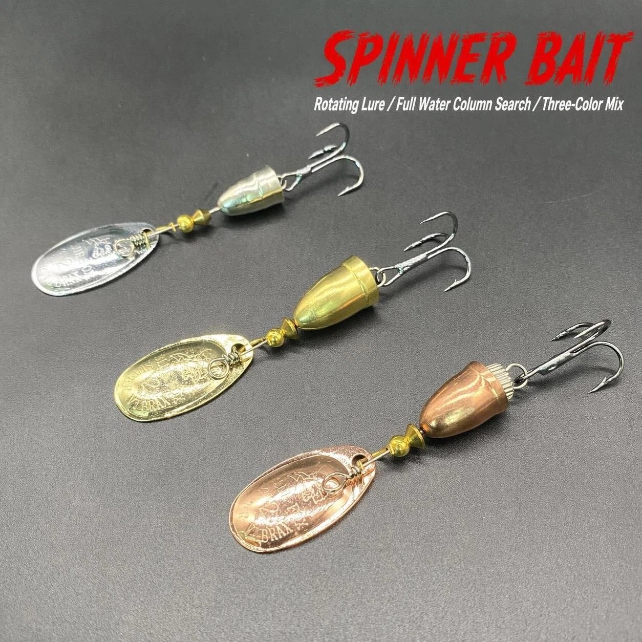 Fishing Lure Blade Bait - 1 pz. Esca Artificiale Rotante in
