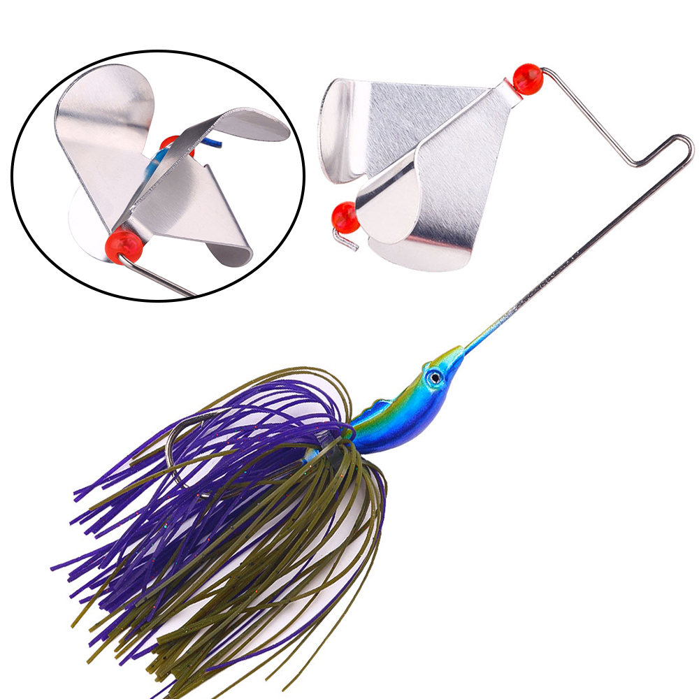 Fishing Lure Blade Bait - Esca da Pesca Buzzbait 22g con