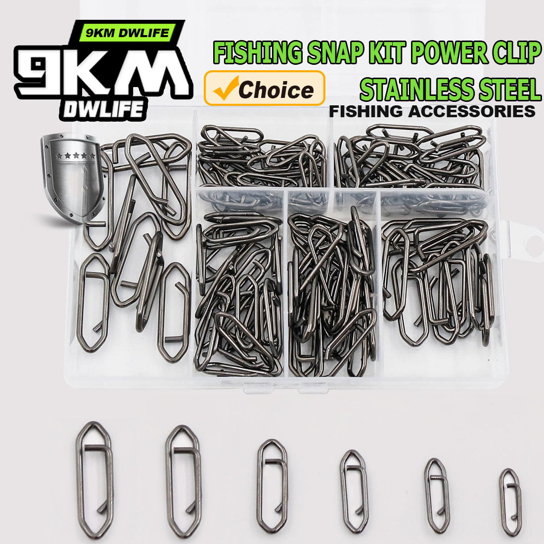 Fishing Lure Kit - Kit a scatto da pesca 9KM