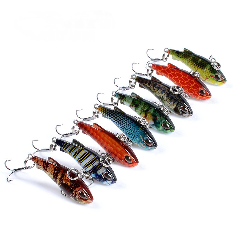 Fishing Lure Crankbait - 8pcs 4cm 4g Mini esche da