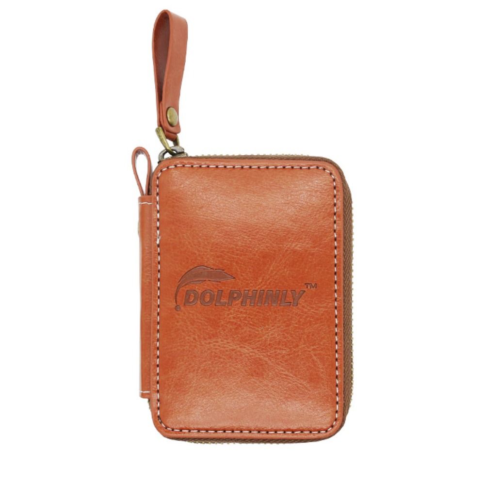 Fishing Lure Spinner - Borsa Porta Esche in Pelle PU,
