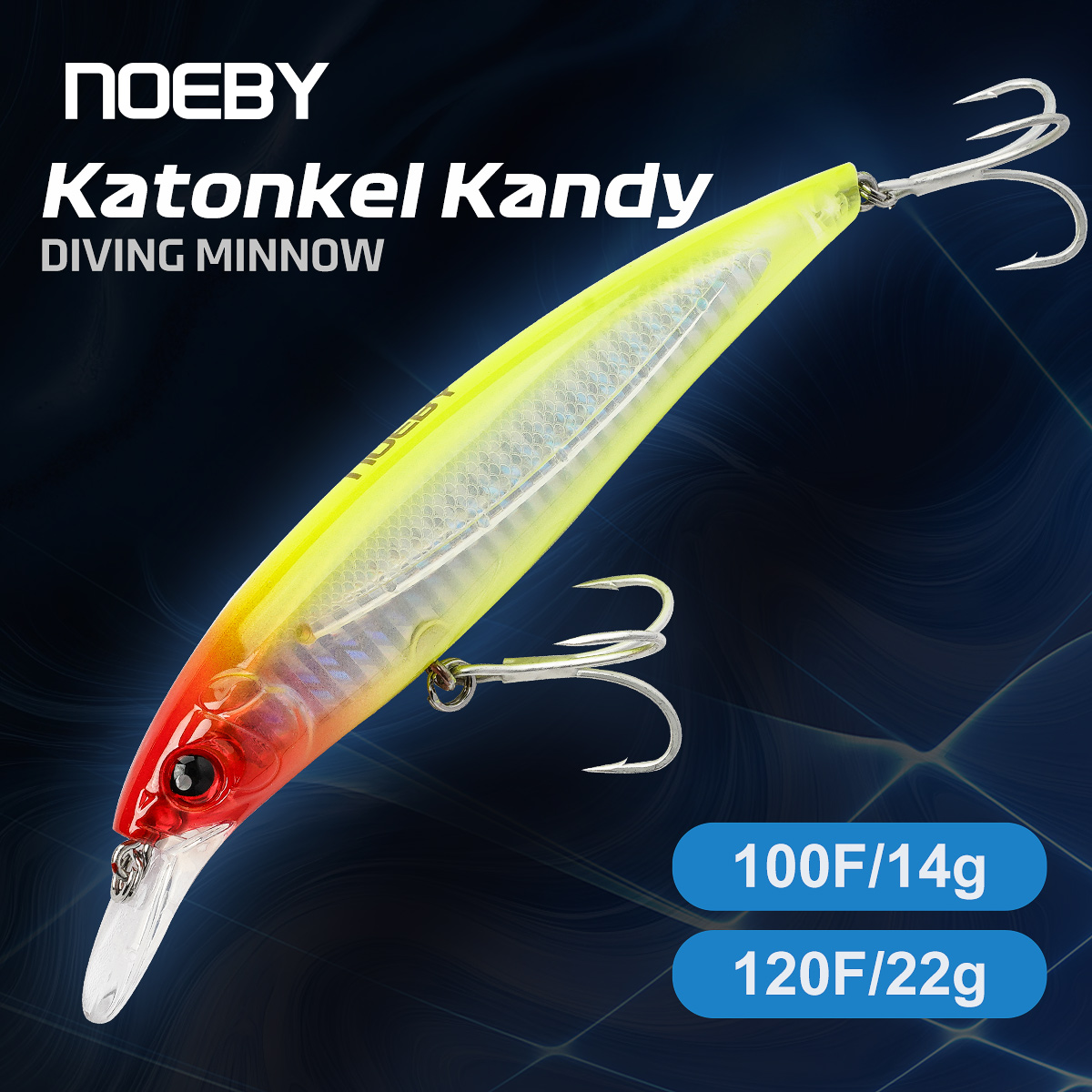 Fishing Lure Jerkbait - NOEBY Esche Artificiali Minnow 100mm 14g