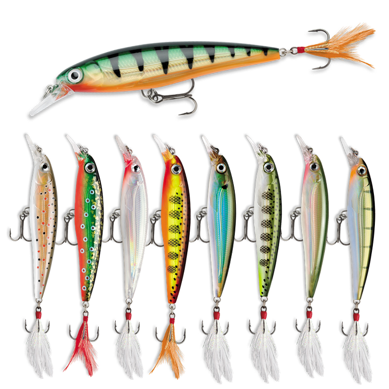 Fishing Lure Jerkbait - Esche da pesca galleggianti per pesciolini