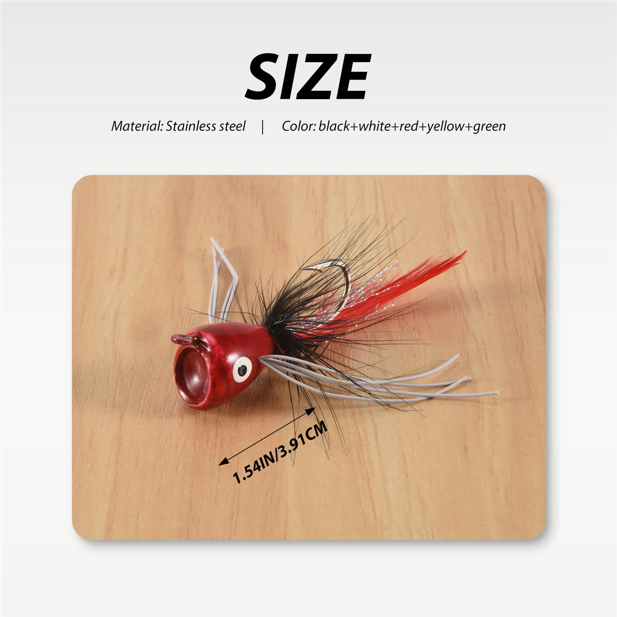 Fishing Lure Popper - 10PCS Poppers per la pesca a