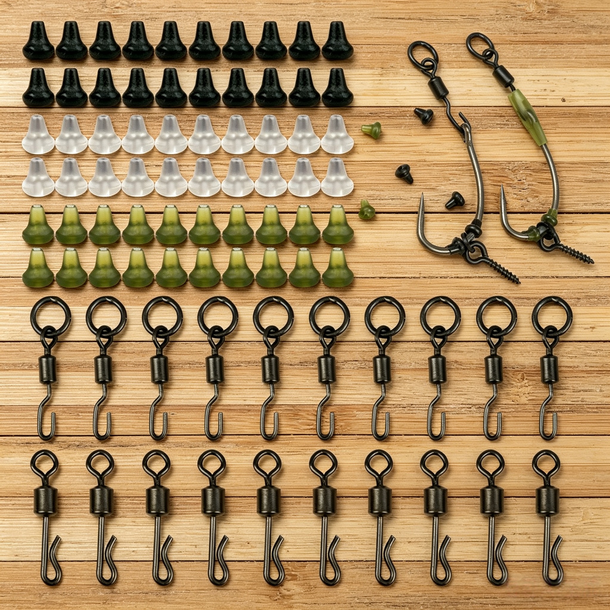 Fishing Lure Spinner - Hirisi 70 pz. Fermaglio per esche