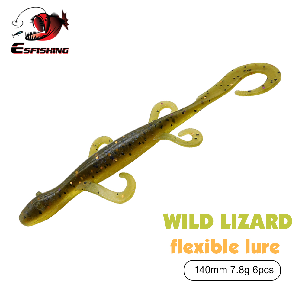 Fishing Lure Spinnerbait - ESFISHING Esche da Pesca Wild Lizard