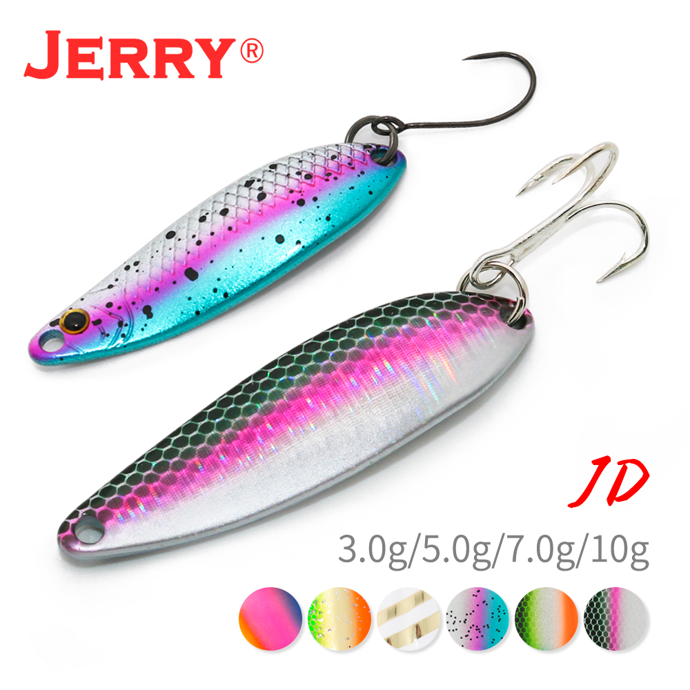 Fishing Lure Spoon - Jerry JD Artificial Spoon Lure 7g