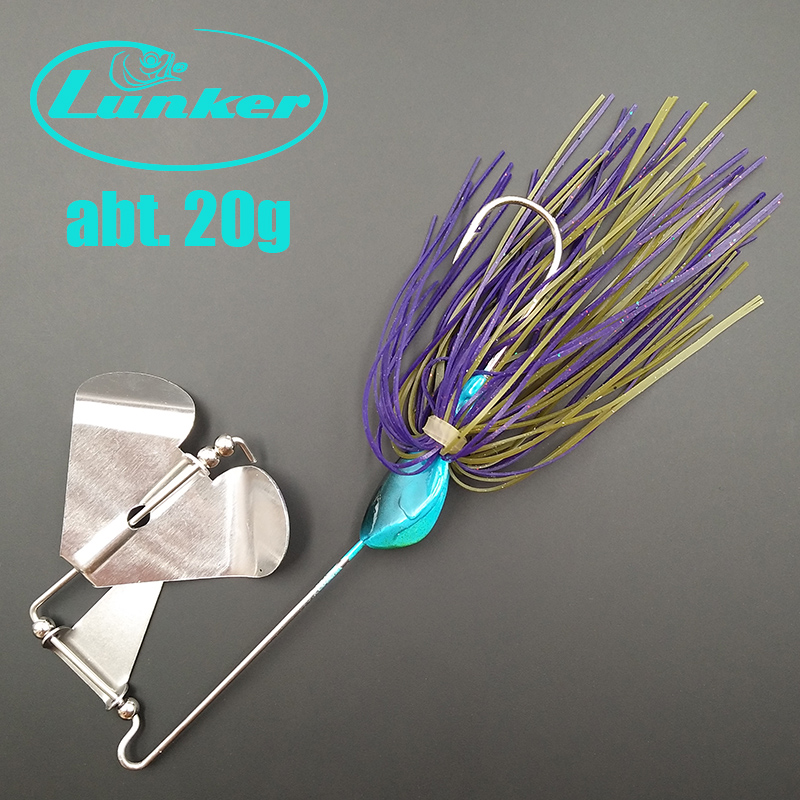 Fishing Lure Blade Bait - Wusanban Lunker Spinner Esche Esca da