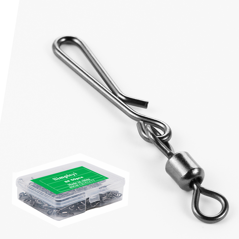 Fishing Lure Box - Scatola da 50 pezzi girevole girevole