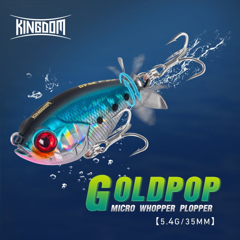 Kingdom elica Topwater Popper  - Fishing Lure Popper recensione e prezzo