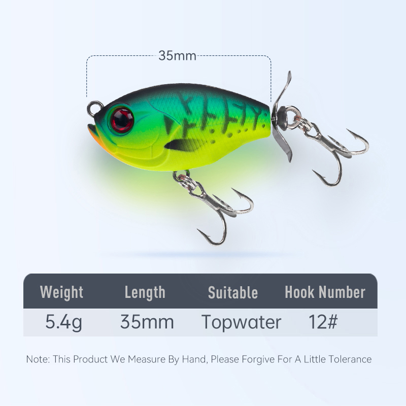 Kingdom elica Topwater Popper  - Fishing Lure Popper recensione e prezzo