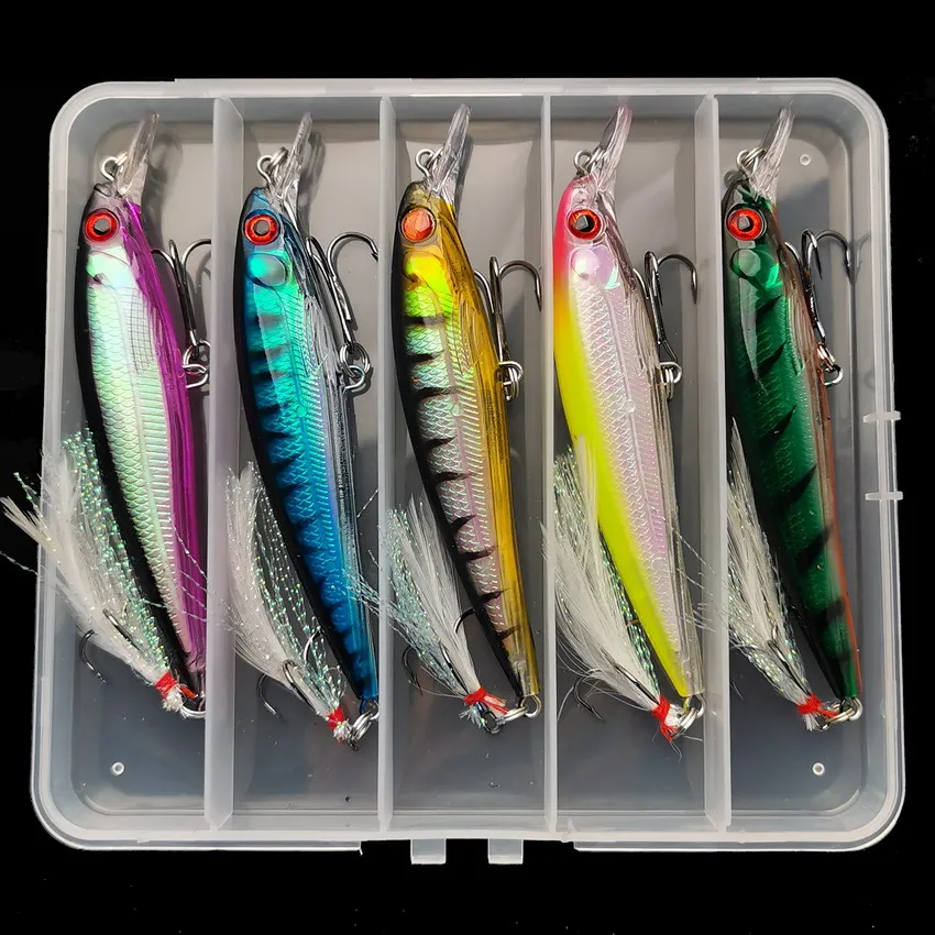 Laser 3D Eyes Bionic Minnow Fi - Fishing Lure Box recensione e prezzo