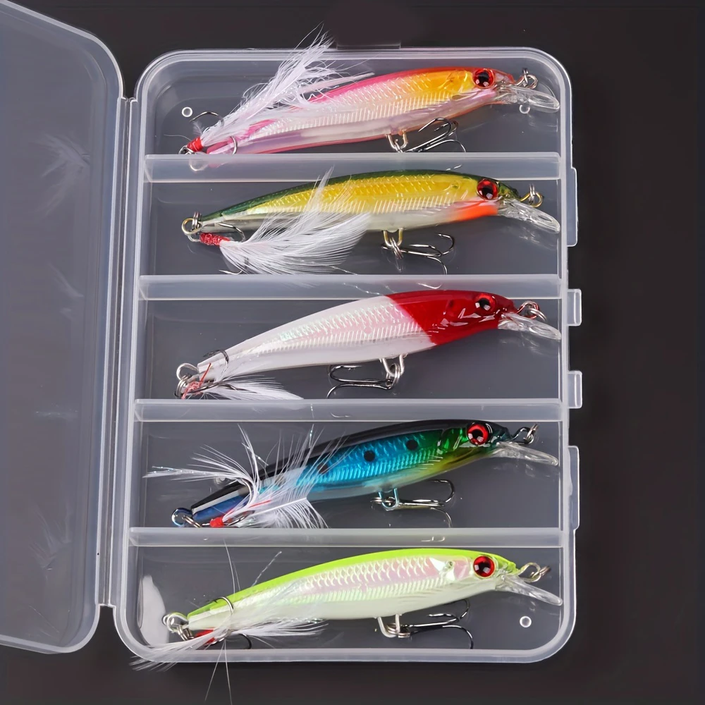 Laser 3D Eyes Bionic Minnow Fi - Fishing Lure Box recensione e prezzo