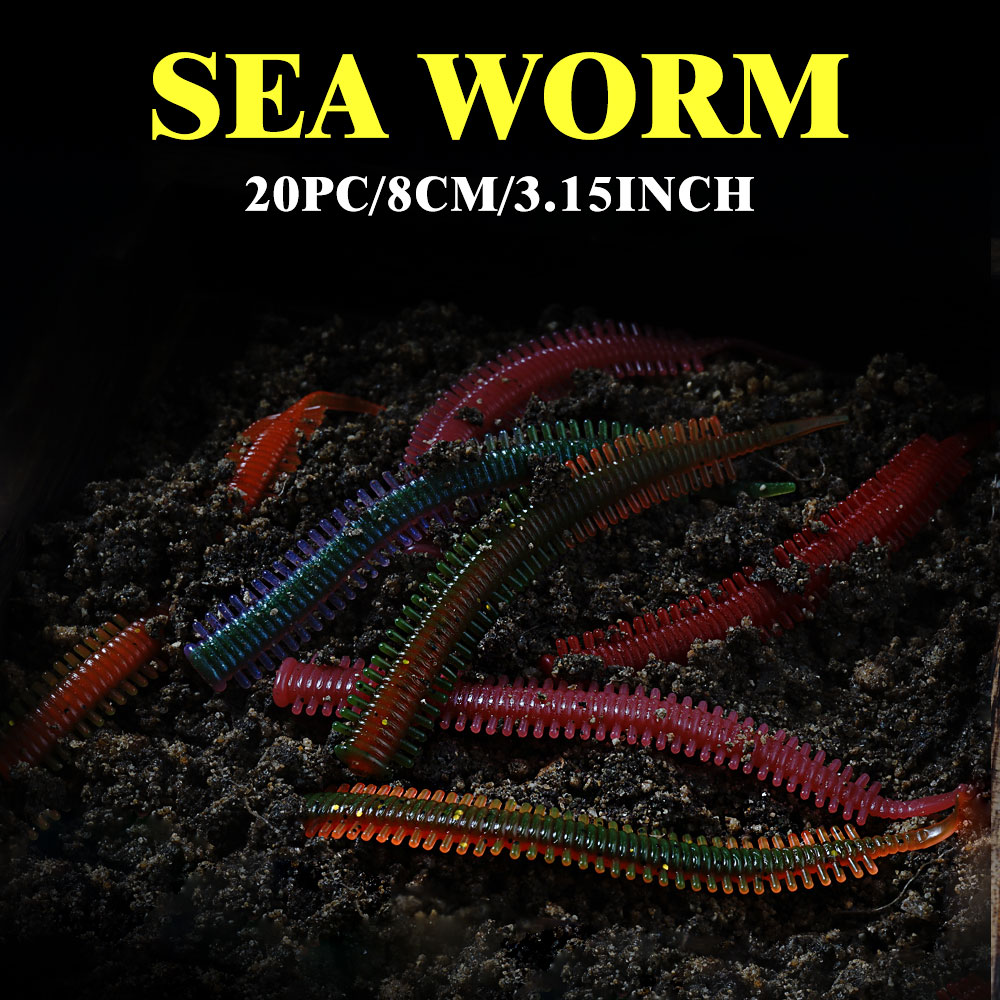 SUNMILE 10 pezzi di esche a fo - Fishing Lure Soft Plastic recensione e prezzo