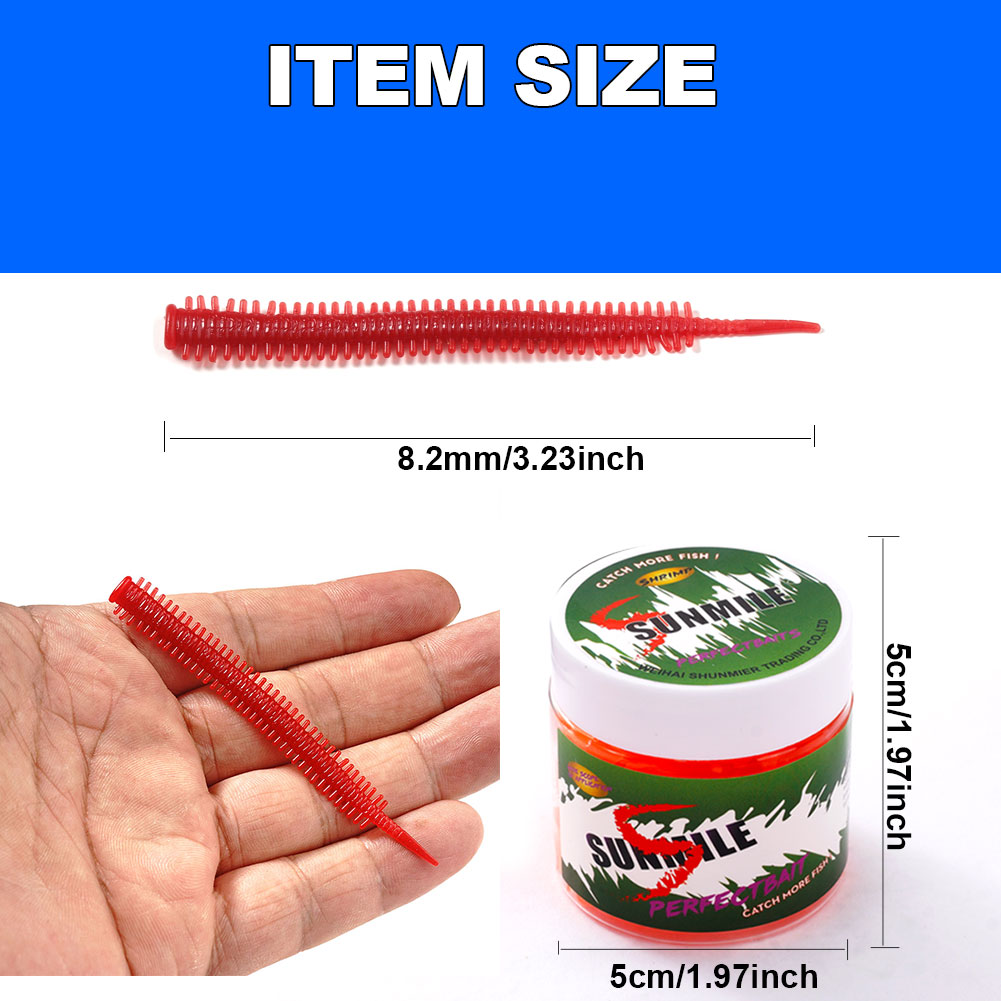 SUNMILE 10 pezzi di esche a fo - Fishing Lure Soft Plastic recensione e prezzo