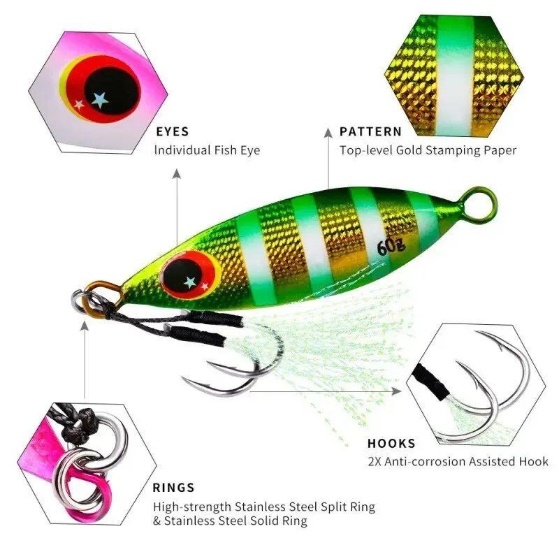 Inchiku Metallo Jig Cucchiaio  - Fishing Lure Buzzbait recensione e prezzo