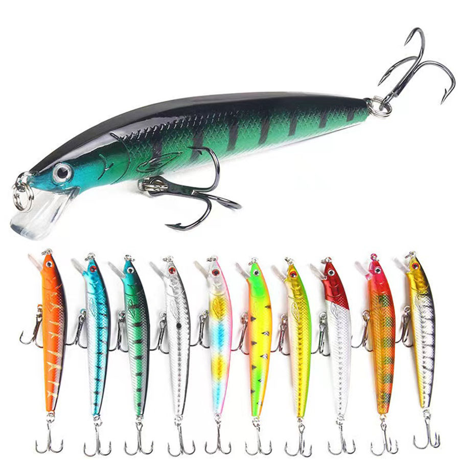 10PCS Jerkbait Minnow Swimbait - Fishing Lure Jerkbait recensione e prezzo