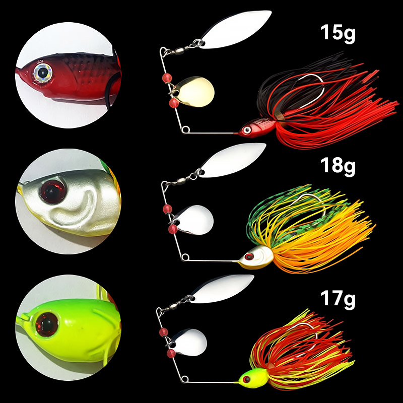 Bazooka 15g 18g Spinnerbait Ri - Fishing Lure Buzzbait recensione e prezzo