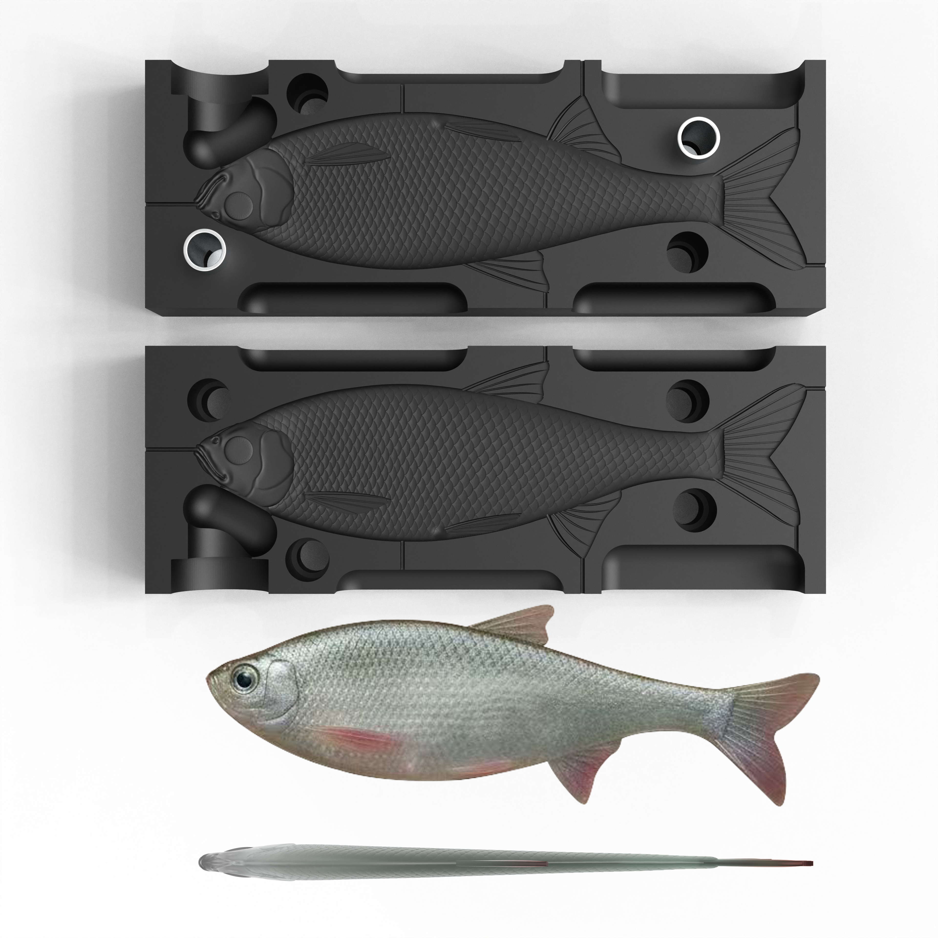 Stampo per esche in plastica m - Fishing Lure Soft Plastic recensione e prezzo