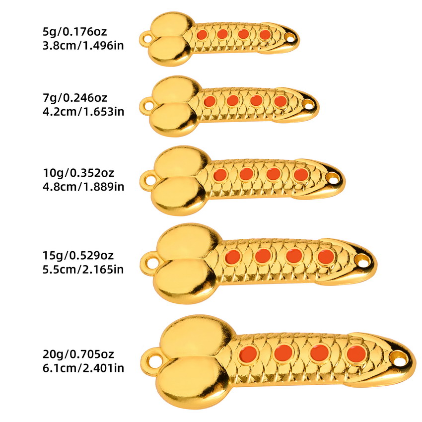 Cucchiaio di metallo a forma d - Fishing Lure Spinnerbait recensione e prezzo