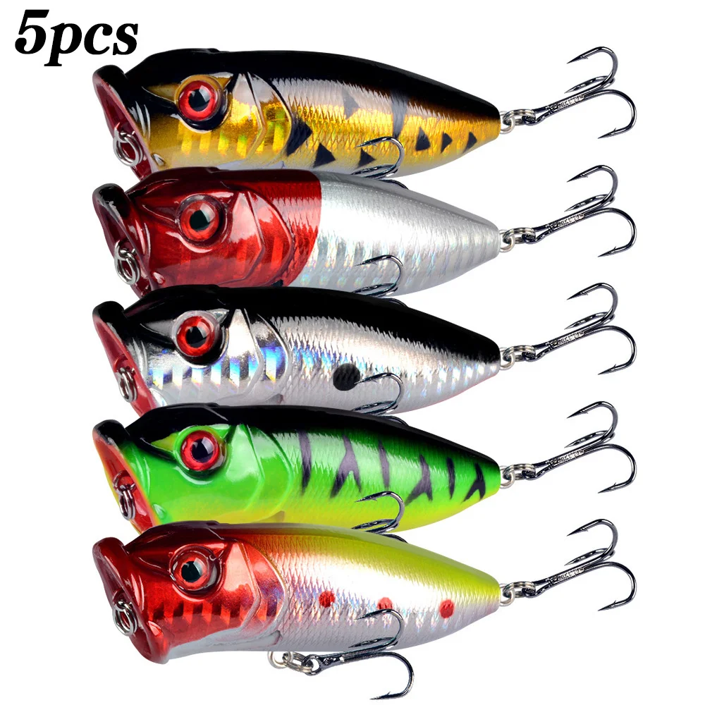 5 pezzi esche da pesca popper  - Fishing Lure Popper recensione e prezzo