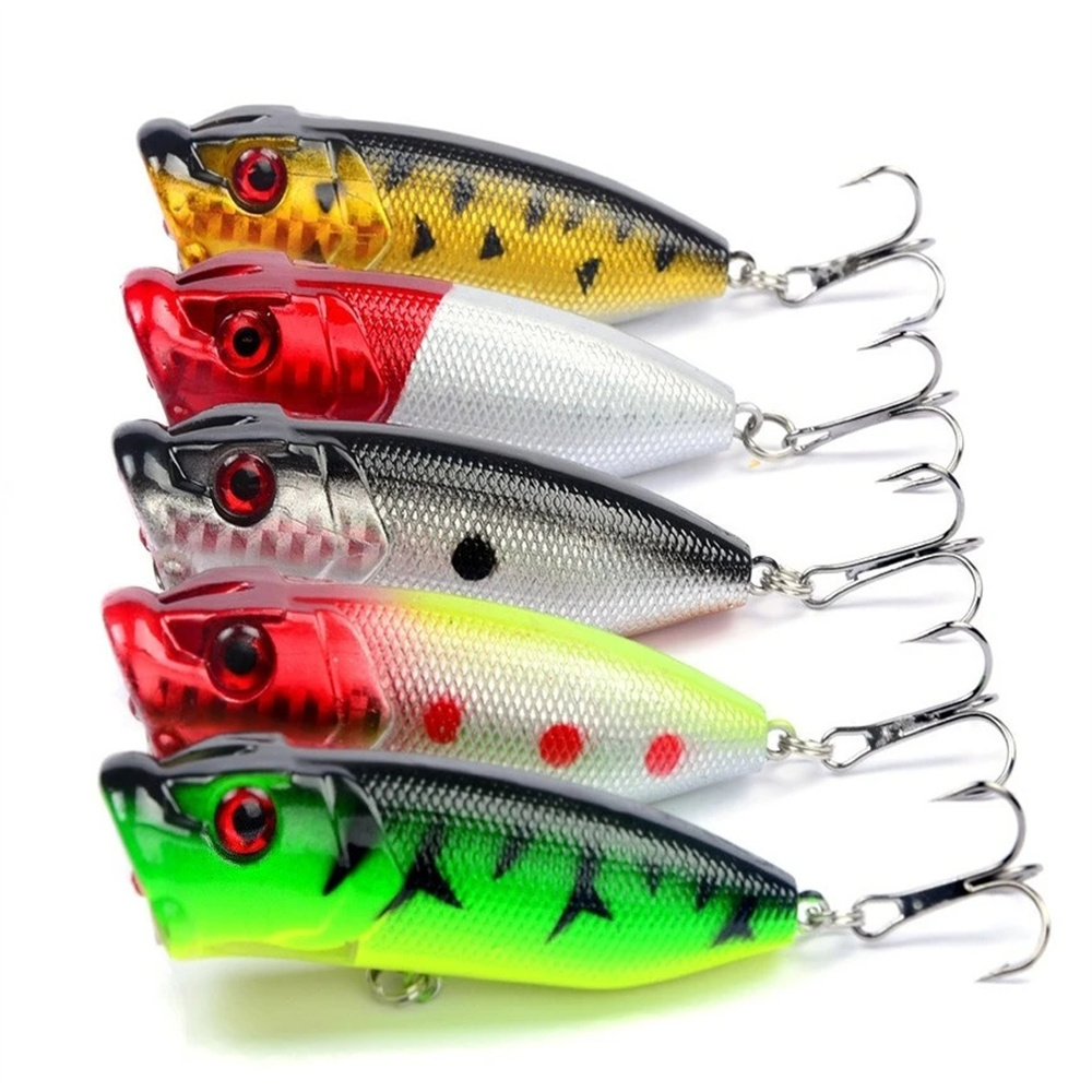 5 pezzi esche da pesca popper  - Fishing Lure Popper recensione e prezzo