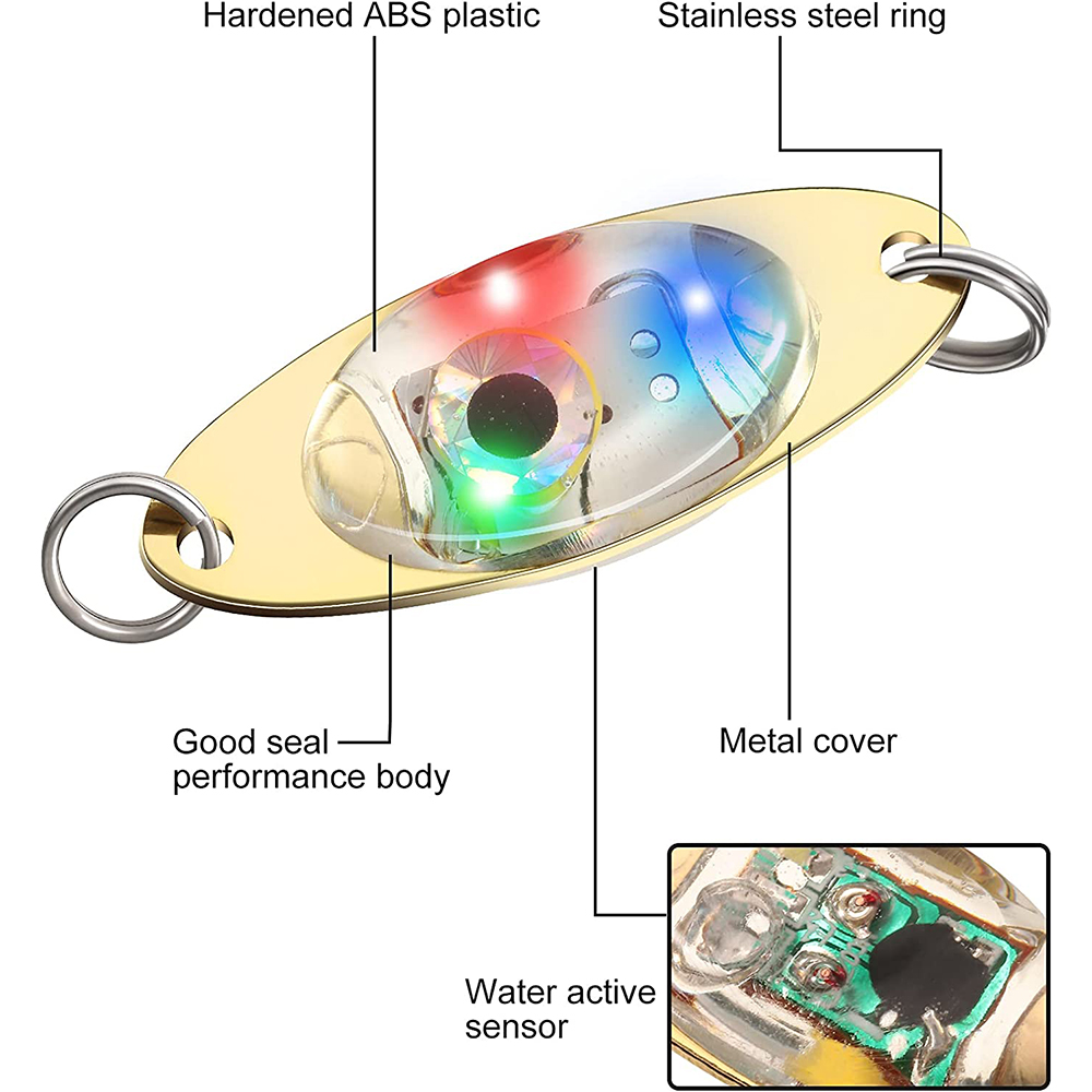PRO BEROS LED Fishing Deep Dro - Fishing Lure Spoon recensione e prezzo