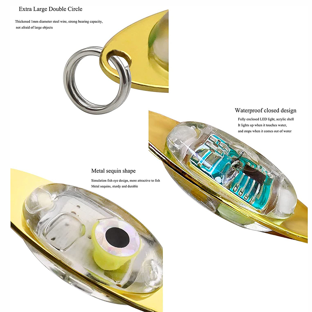 PRO BEROS LED Fishing Deep Dro - Fishing Lure Spoon recensione e prezzo