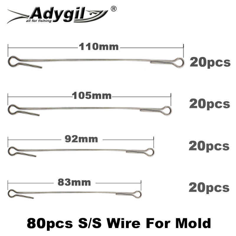 Adygil di Pesca FAI Da TE 80pc - Fishing Lure Jig recensione e prezzo