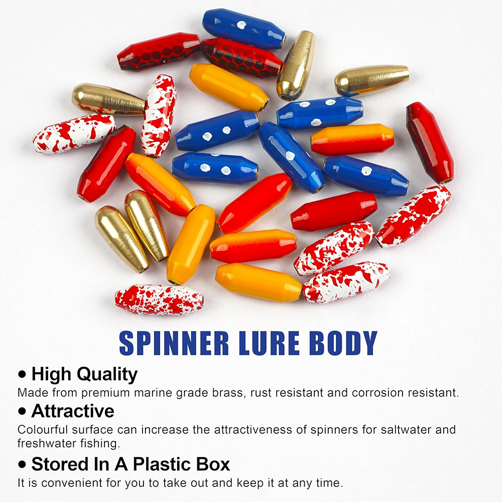 10pcs pesca in ottone Spinner  - Fishing Lure Spinner recensione e prezzo