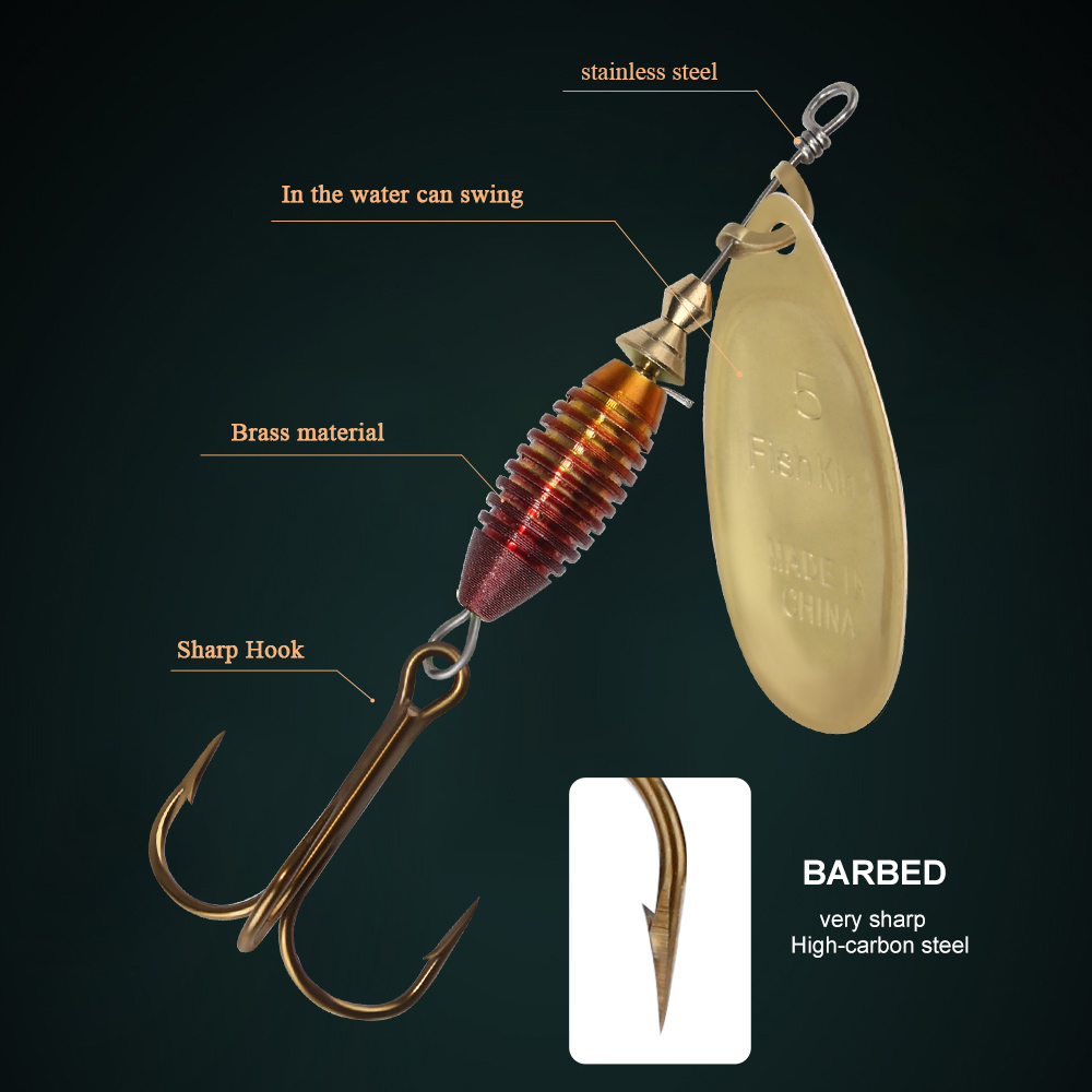 Esca da pesca in metallo 4g 4. - Fishing Lure Swimbait recensione e prezzo