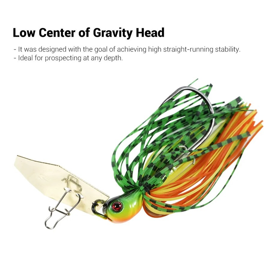 Noeby Chatterbait Bladed Jig 1 - Fishing Lure Blade Bait recensione e prezzo