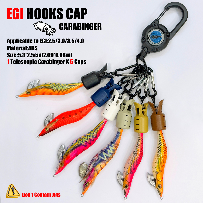 Calamari Jig Hook Caps e Mosch - Fishing Lure Jig recensione e prezzo