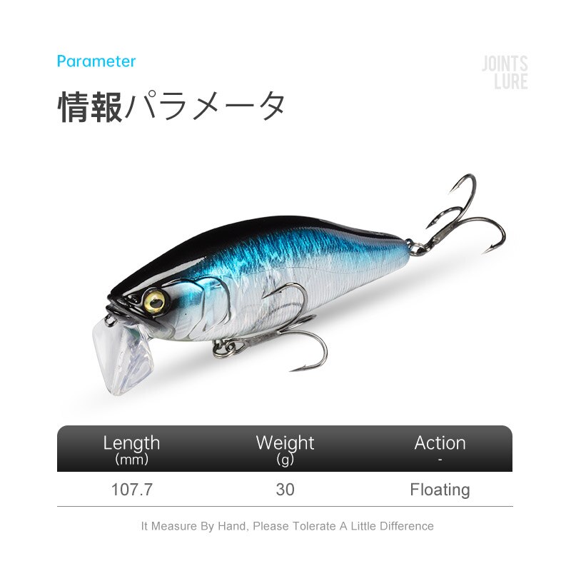 I-JACK Minnow Esche da pesca 1 - Fishing Lure Topwater recensione e prezzo