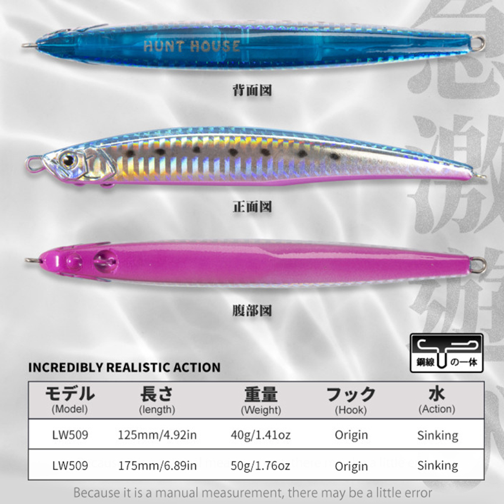 Hunthouse Jerk Press Bait Sink - Fishing Lure Buzzbait recensione e prezzo