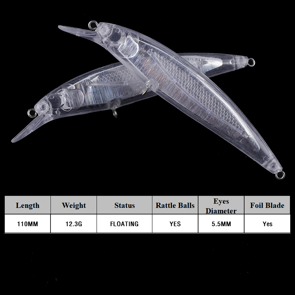 Chan'sHuang 20PCS Blanks Bait  - Fishing Lure Blade Bait recensione e prezzo