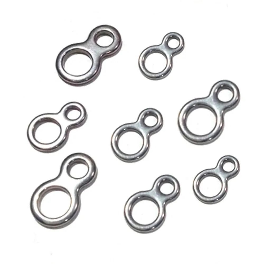 10 pz pesca solido anello in a - Fishing Lure Jig recensione e prezzo