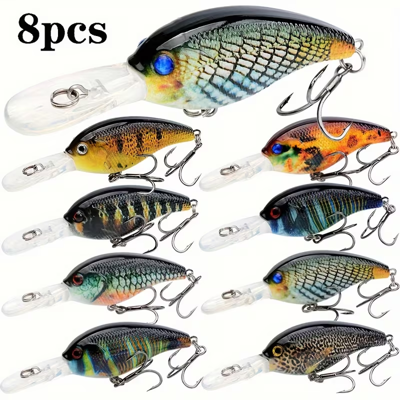 Set di 8 esche artificiali rig - Fishing Lure Jerkbait recensione e prezzo