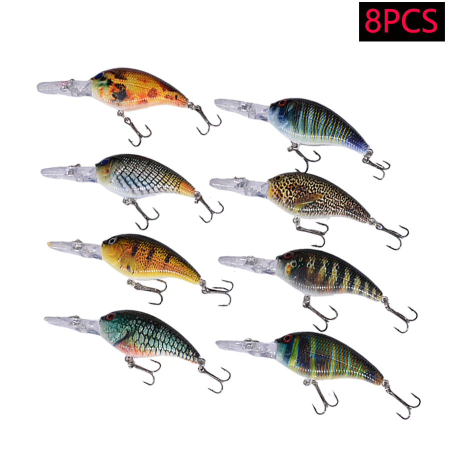 Set di 8 esche artificiali rig - Fishing Lure Jerkbait recensione e prezzo
